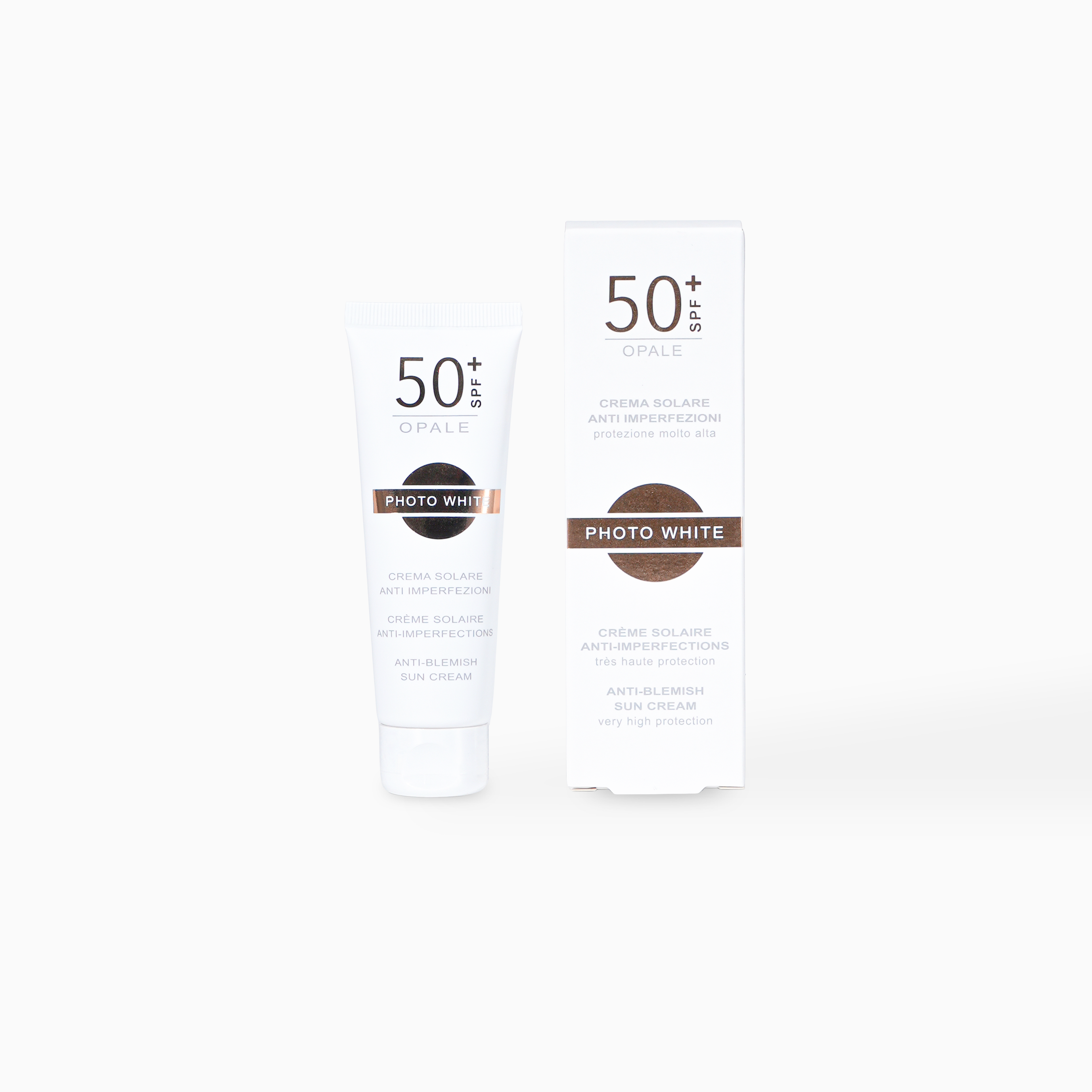 Crème solaire opale