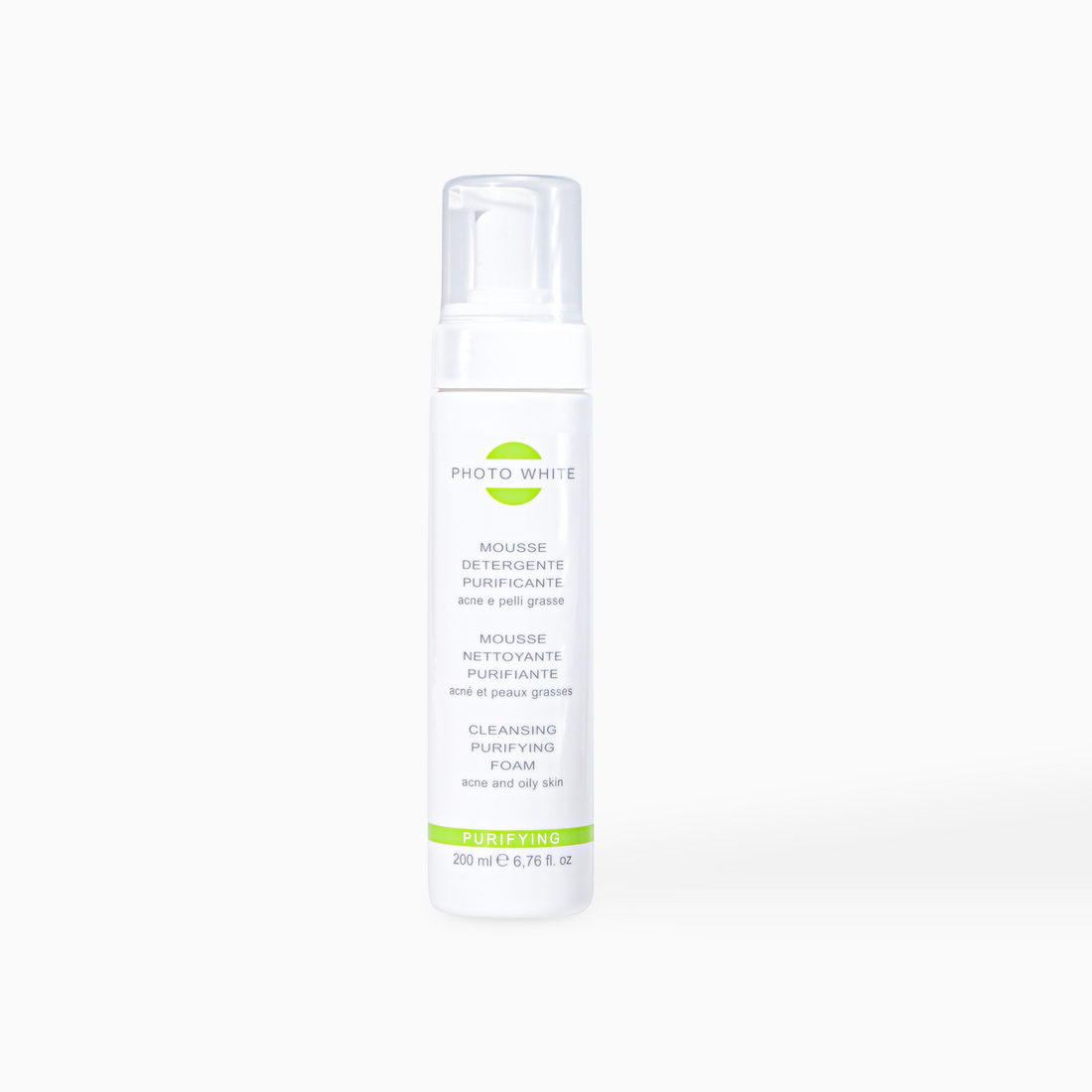 Mousse nettoyante purifiante