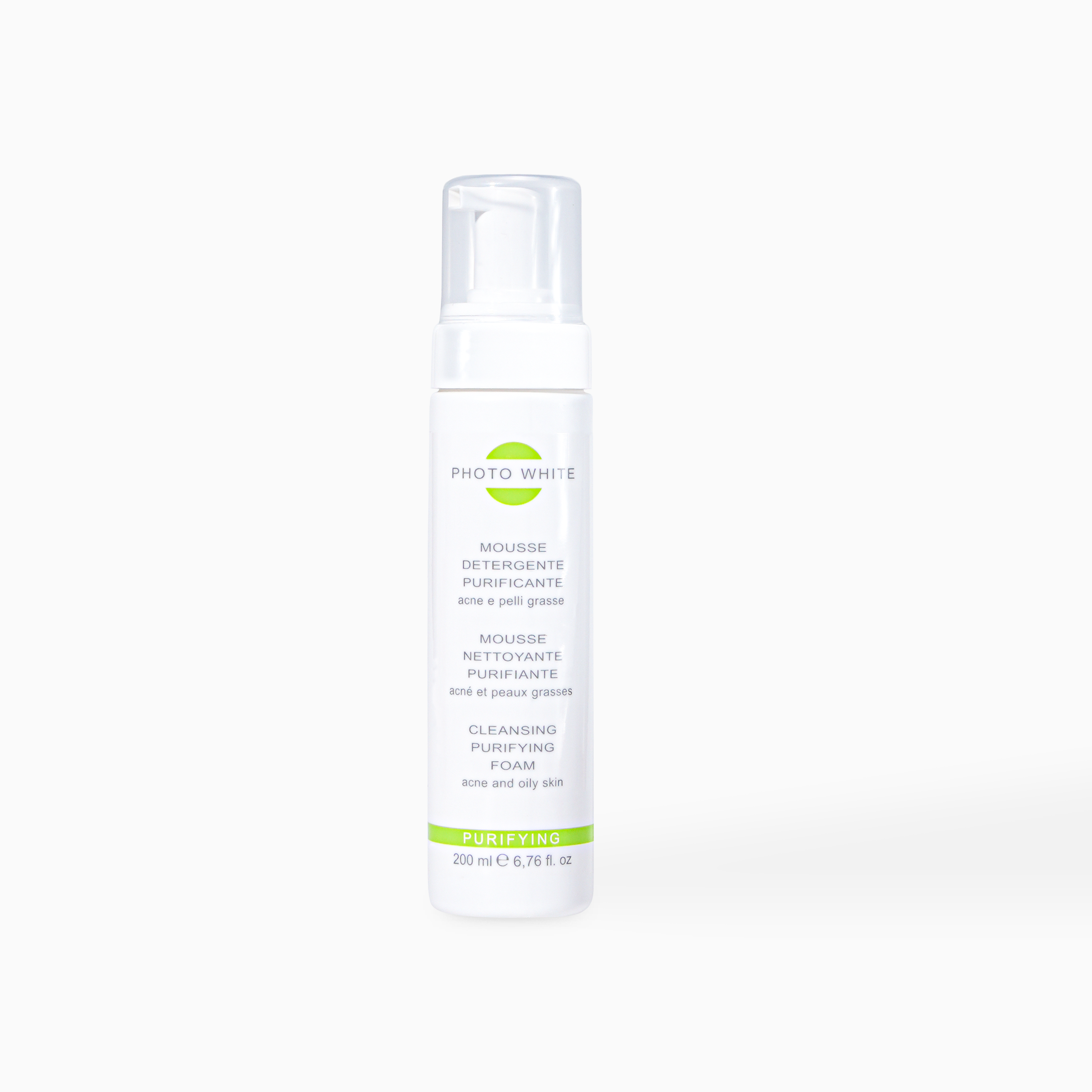Mousse nettoyante purifiante