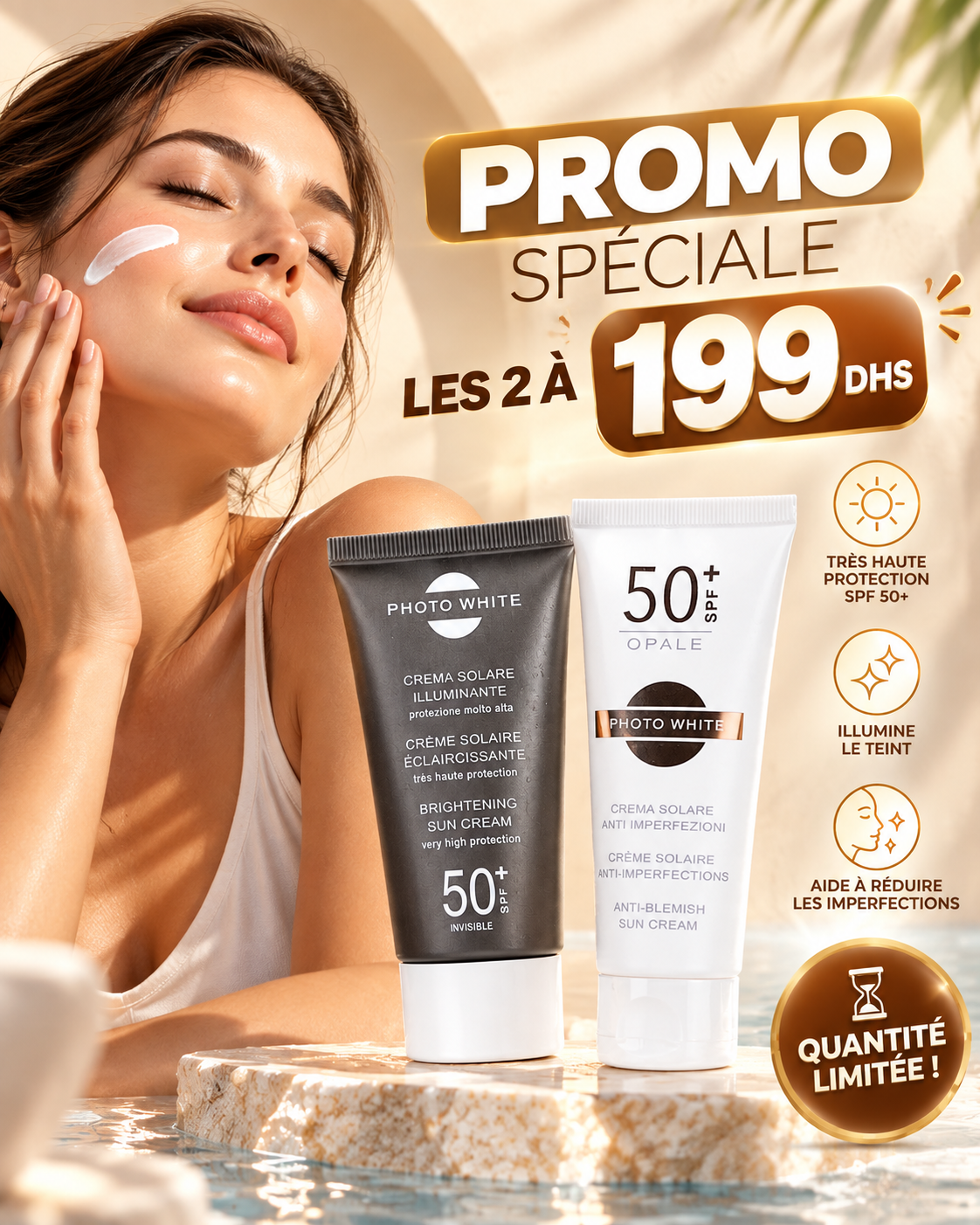 Pack Photowhite invisible + opale